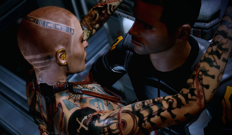 Illustration for article titled Alien Love Scenes, Strange Allies And Blade Runner In Mass Effect 2